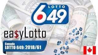 Lotto 649 winning numbers 1 Aug 2018