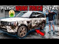 Can It Be Cleaned? Deep Cleaning A Filthy Work Truck For Free! Car Detailing Restoration