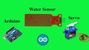 Arduino Water Sensor and Servo (Water sensing windshield wipers)