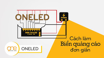 Hướng dẫn làm biển quảng cáo LED Vẫy - InfoVideo Ver