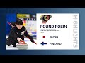 Japan v Finland - Highlights - World Mixed Doubles Curling Championship 2022