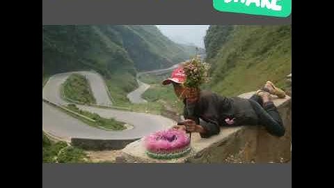 Cung đường lên đến cột cờ lũng cú đồng văn hà giang