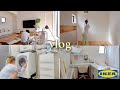 IKEAで子供部屋🧸新しい洗濯機とうるさい旦那/vlog