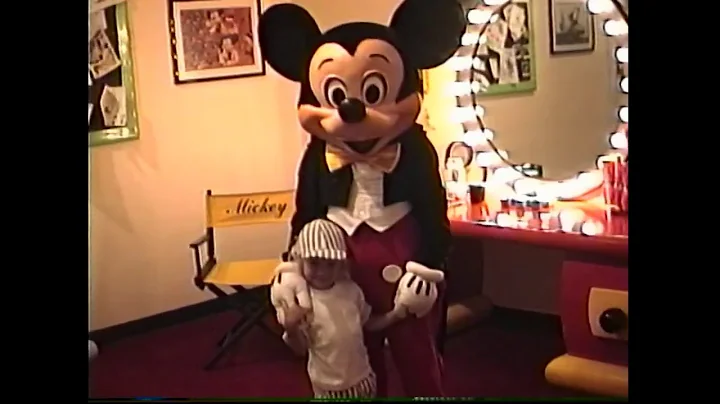 Nikki at Disney World, 1993