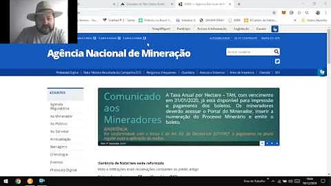 Como saber se uma área está registrada no DNPM?