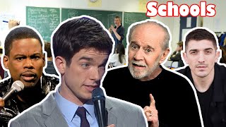 Comedian on Schools.