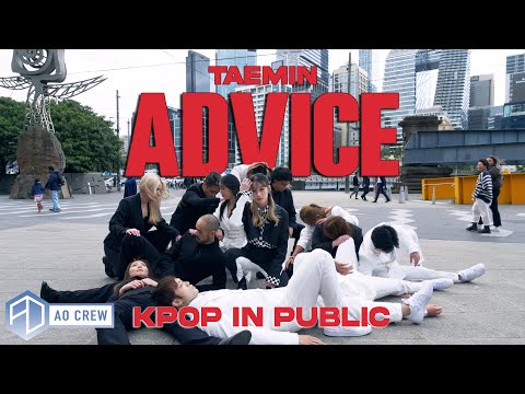 KPOP IN PUBLIC Taemin 태민 - 'Advice' Dance Cover + Challenge [AO CREW - Australia] ONE SHOT vers.
