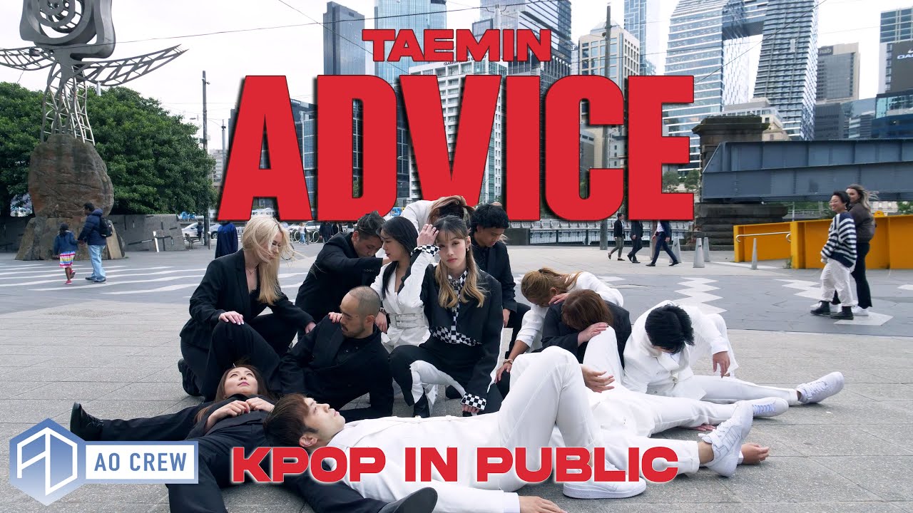 KPOP IN PUBLIC Taemin 태민 - 'Advice' Dance Cover + Challenge [AO CREW - Australia] ONE SHOT vers.