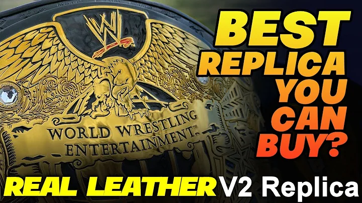 WWE Shop UNDISPUTED V2 on REAL LEATHER