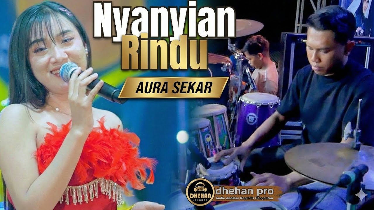 NYAYIAN RINDU - AURA SEKAR - ( FARIS KENDANG ) - New CEMARA Music