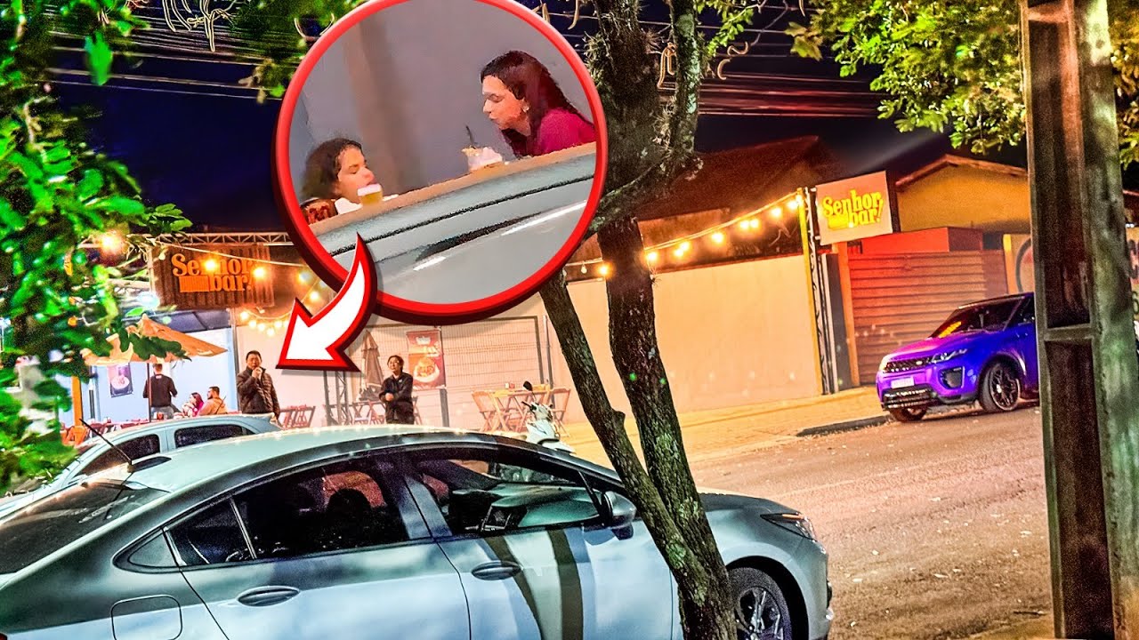 ENCONTREI A TAMIRIS NUM BAR JANTANDO * ela mentiu onde estava *