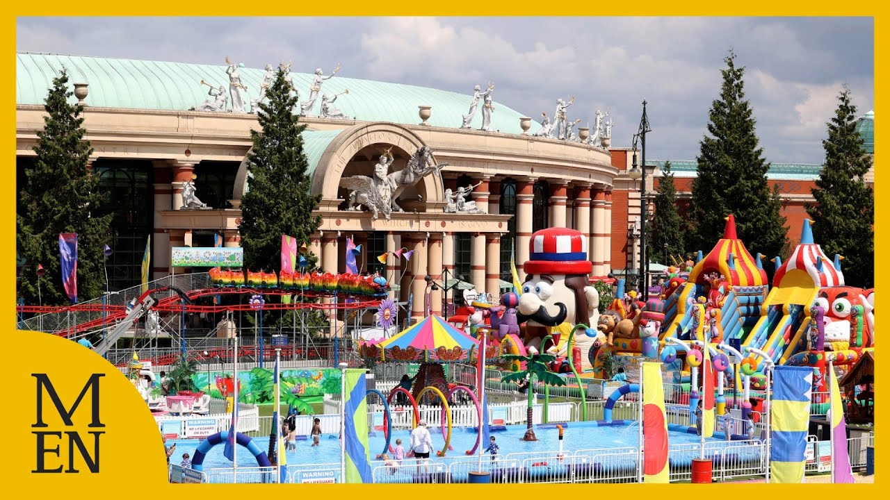 Trafford Centre's funfair, beach and splash park is back for summer 2025
