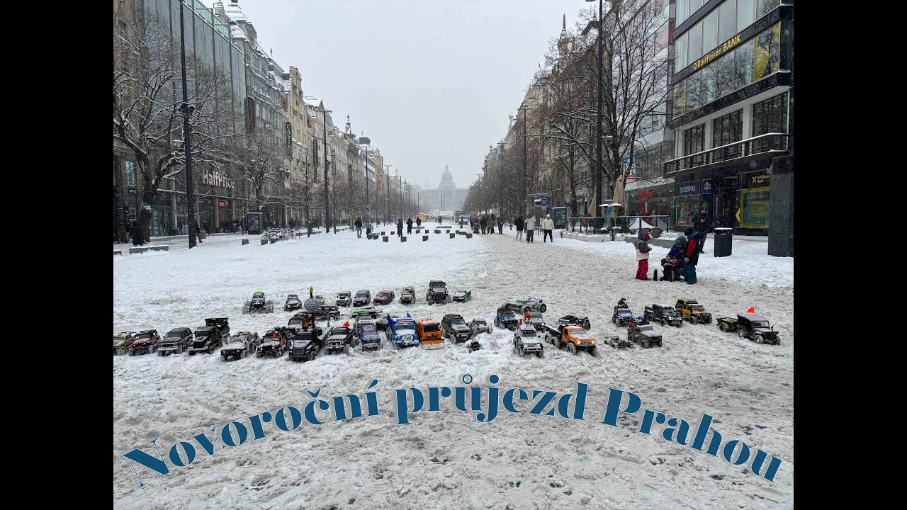 2026 - Novoroční průjezd Prahou