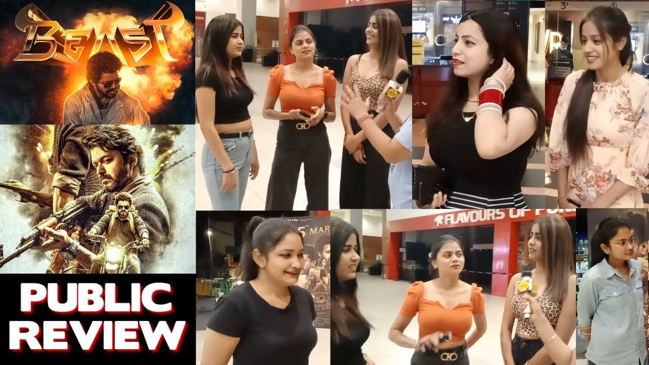 Beast Movie Public Review | Beast Public Reaction | Raw (Beast) Public Review | Vijay, Pooja Hegde