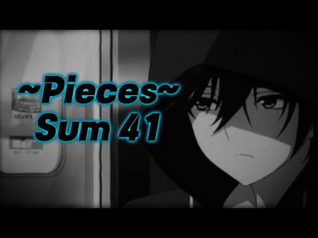 Sum 41 - Pieces (Black and White) Part 2 #music #shorts #sum41  #justinbieber #subscribe 