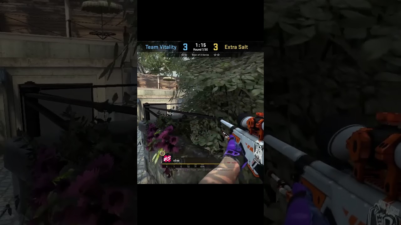 Extra Salt Overpass Mid Boost to Peek Divider (CS:GO Tricks)