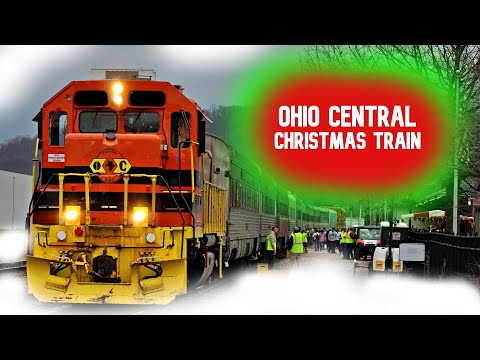 Ohio Central Christmas train 2023