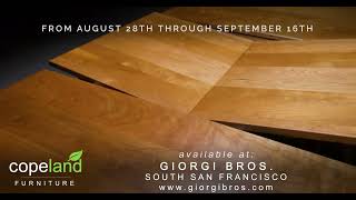 Copeland Dining Sale at Giorgi Bros. Furniture through September 16th!