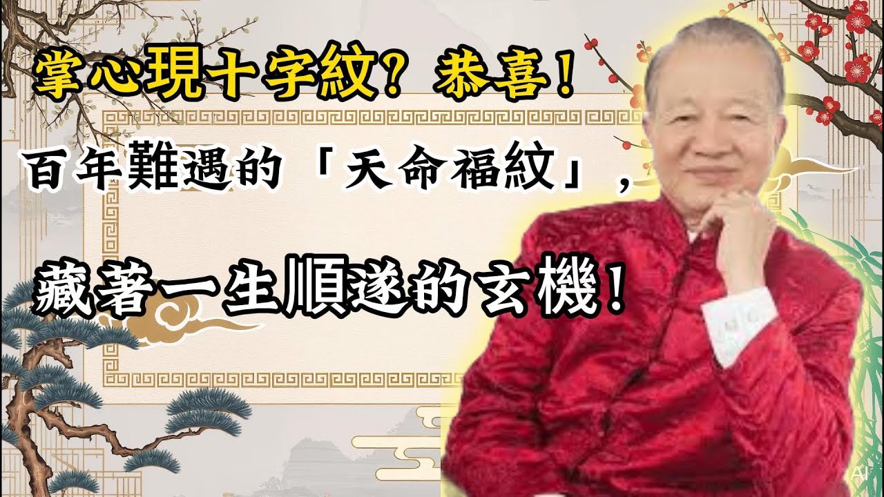 曾仕強點破：從雜紋看穿一生！這才是看手相的精髓，比三條主線準 10 倍！