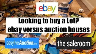 Sourcing Vintage Toys - eBay versus Auction Houses - My Learnings