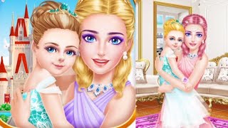 princess & daughter beauty spa|spa game|makeup game| screenshot 1