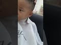 Siêu quậy đi hớt tóc..thế lại ngoan🥰🥰