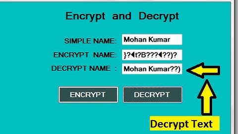 C# Code For Data Decrypt in .net