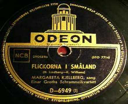 Margareta Kjellberg - Flickorna i Smland 78 rpm