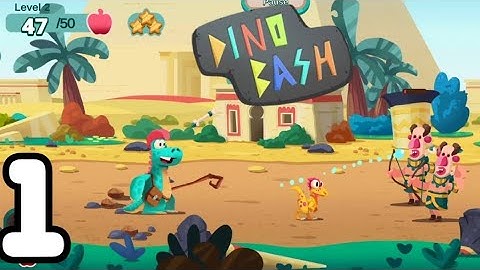 Save The Egg From Cavemens | Dino Bash 2