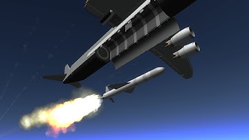KSP RSS Pegasus air-launched rocket