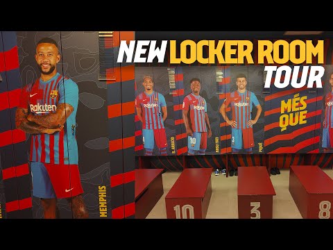 😳💙❤️NEW LOCKER ROOM TOUR!