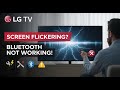 LG TV Screen Flickering & Bluetooth Not Working? FIX BOTH NOW! (2025)