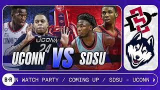 B/R Final Four Live: UConn vs. SDSU Championship Game