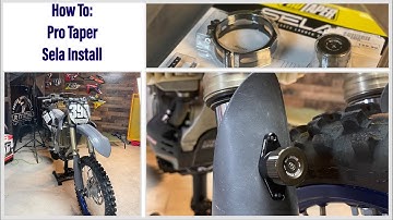 How To : Pro Taper SELA Install : 2021 Yamaha YZ250F