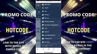 1XBET NIGERIA . Correct registration and work promo code for bonus