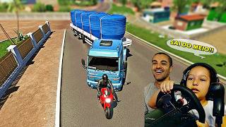 Minha Filha Dirigiu Sozinha, Mas Foi Um Perigo Na Rodovia - Vida De Caminhoneiro 408 - Euro Truck 2