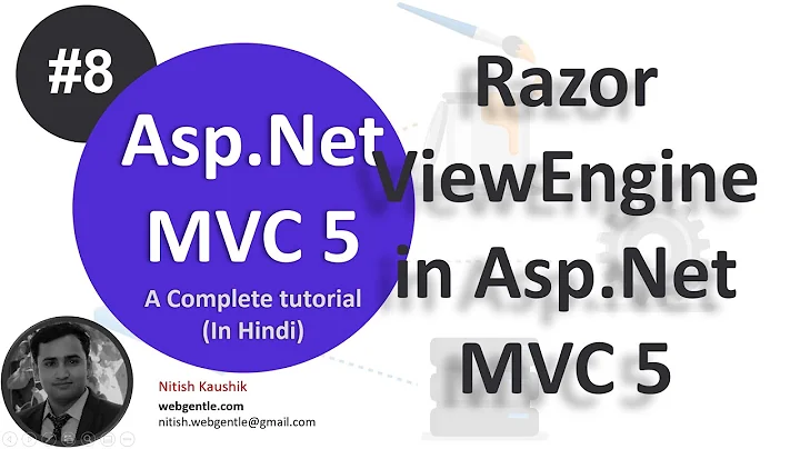 (#8) Razor View Engine in Asp.Net MVC | View Engine in MVC 5 | MVC Tutorial for Beginners in.Net C#