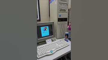 90s Computing 💾 - Windows 3.1 startup sound 🔊 - #asmr #nostalgia