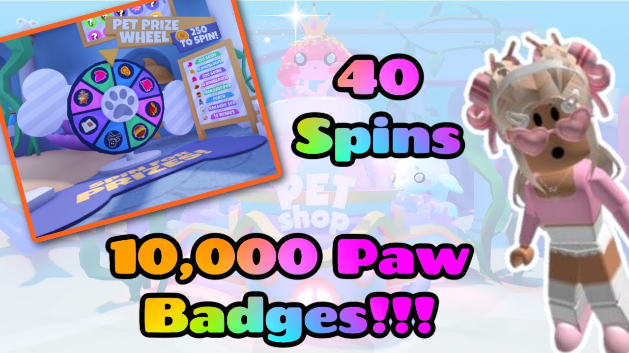 Using 10000 paw badges Overlook Bay