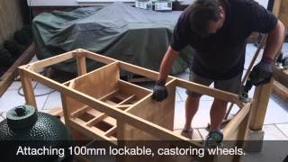 Big Green Egg New Home - Part 2 - Mobile Cart
