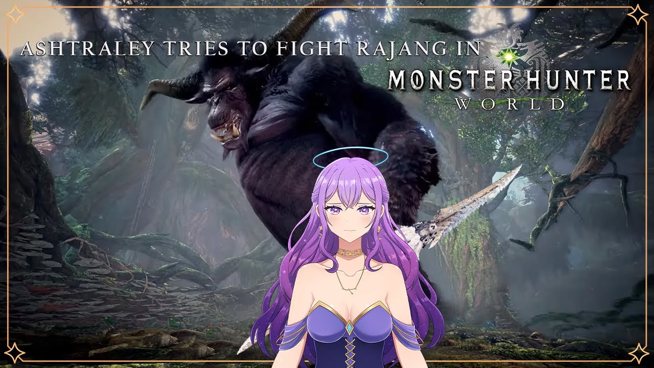 【MHW】Noob Insect Glaiver fights Rajang | Ashtraley