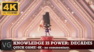 Knowledge is Power: Decades - Quick Game. 4K and no commentary. screenshot 4