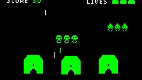 animation - space invaders