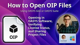 How to Open OIP Files (OASYS Integrated Project)
