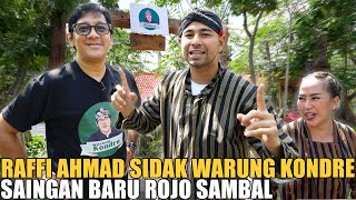 RAFFI AHMAD SIDAK WARUNG KONDRE.. TEMPATNYA LUAS BANGET MERASA TERSAINGI