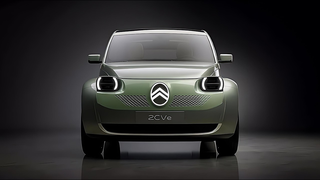 All New 2027 Citroen 2CV electric - Exclusive First Look - YouTube