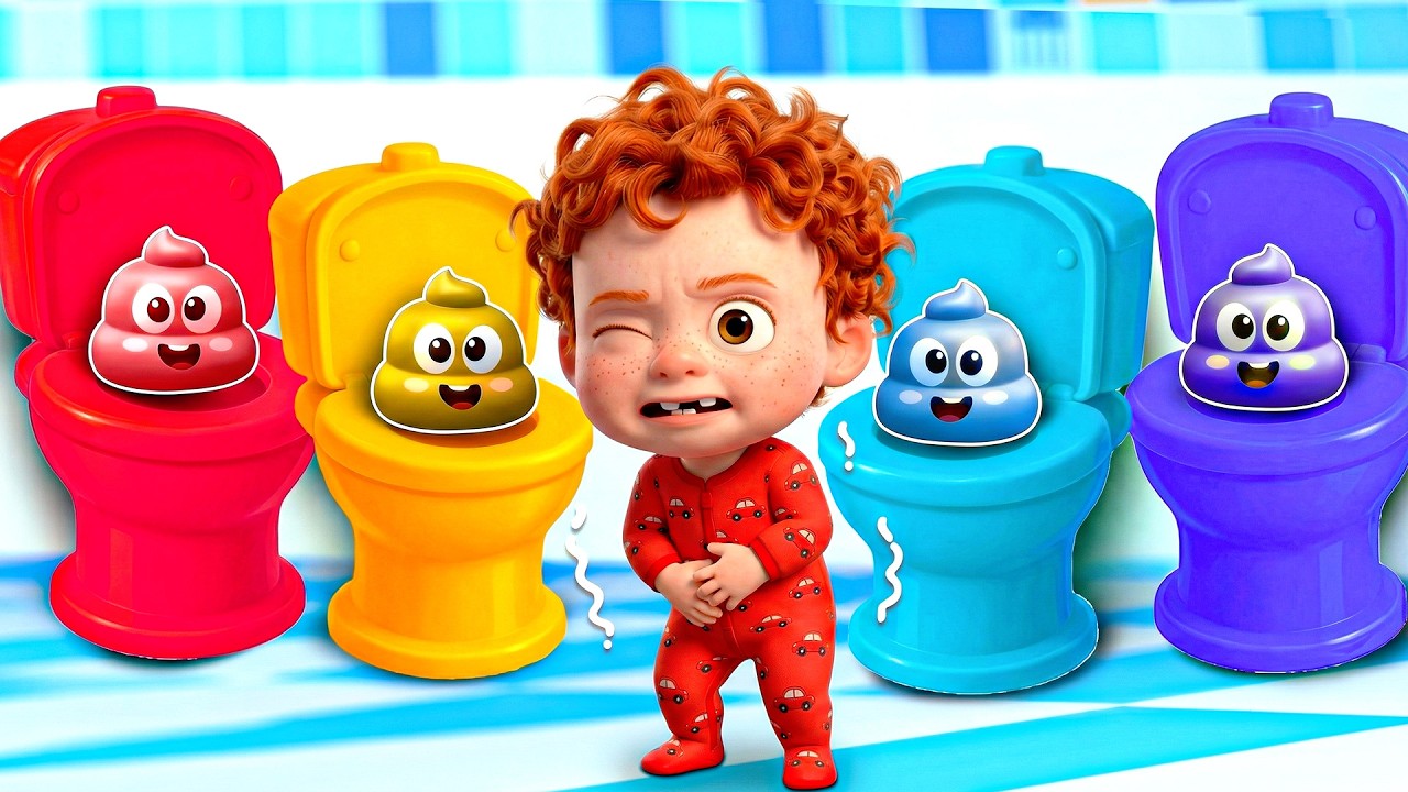 Potty Training | 🚽Who Left The Poo Poo? 💕 3D Kids Songs & Nursery ...