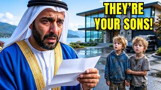 The Arab Billionaire Arrived at His Lake House — And Found Twin Boys Waiting at the Door