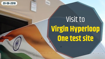 Check out the unique visuals from CM Devendra Fadnavis’ visit to Virgin Hyperloop One test site