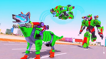 Wolf Robot Car Transformation Android Gameplay By Games Zone
